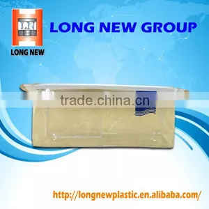 Big Size Clear Plastic PVC Zipper Bag With Handle thumbnail-1