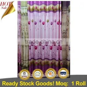 2.80-3.20m Width Living Room Curtains Print Fabrics Ready Made Curtains thumbnail-1
