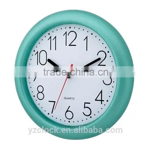 Good Quanlity Silent Wall Clocks 10" Cheap Plastic Clock YZ-3504B thumbnail-1