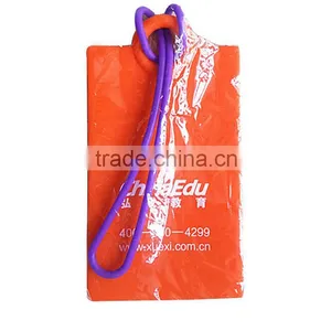 Customized Logo HOT Suitcase Silicone Luggage Tags ID Address Holder Silicone Identifier Label thumbnail-3