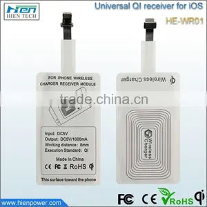 Smart Phone Wireless Charger Receiver for Huawei p8 Lite qi Universal Wireless Charger Receiver for Xiaomi Redmi 1s thumbnail-2