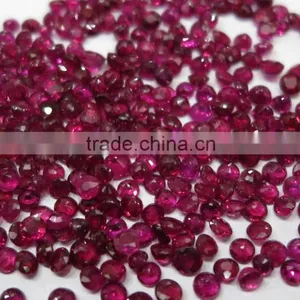 3-3.5mm Natural Loose Burmese Red Ruby Lot Cut Fine Color thumbnail-2