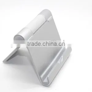 2 in 1 Universal Tablet Aluminum Metal Stand Holder for Ipad and Mobile Phone thumbnail-3