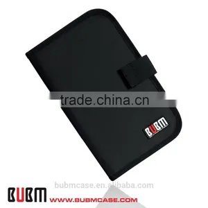 Black BUBM Slim 32 Capacity CD Case CD Box DVD Case CD Storage CD-ROM Holder Car Disc Case thumbnail-1