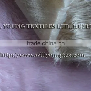 Polyester or Mixed With Acrylic Fur, Faux Fake Fur Fabric-fur 250-750GSM thumbnail-2