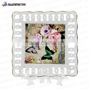 Sublimation Ceramic Plate With Customer's Photos Heat Printing Plate thumbnail-1