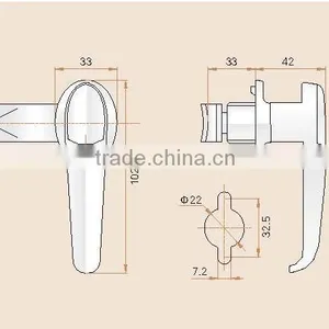 Waterproof Electronic Door Locks Price thumbnail-2