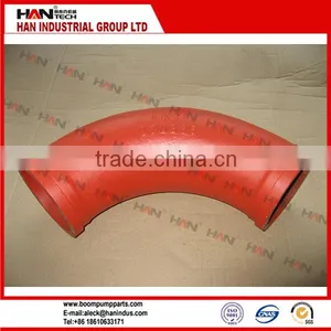 Schwing Concrete Truck Mounted Pump Pipe Elbow 90 Degree Concrete Pump Spare Parts thumbnail-4