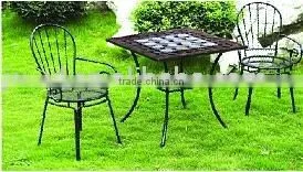 Metal Square Mosaic Garden Furniture thumbnail-1
