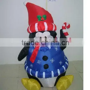 Inflatable Penguin Christmas Decoration Colorful Penguin thumbnail-1