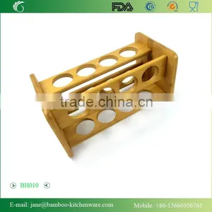 Bamboo 16 Pepper Filled Bottle Spice Rack thumbnail-3
