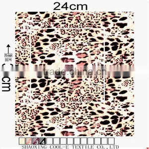 Leopard Design Polyester FDY Printed Fabrics For Fashion Garments thumbnail-1