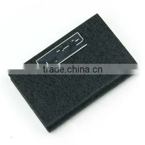 Handmade Metal Leather Business Card Holder on Sale 2012 Design thumbnail-1