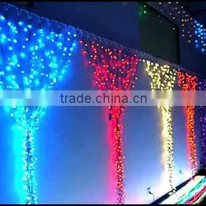 LED Low Power Series Connection Curtain String Light thumbnail-1