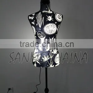 Natural Scenery Printing Elastic Fabric Female Mannequin thumbnail-3
