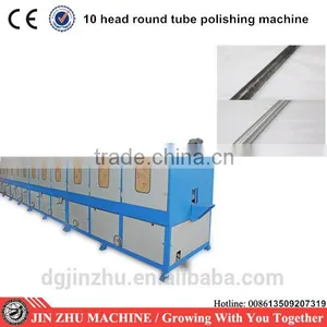 New Automatic 10 Heads Stainless Steel Tube Polishing Machine thumbnail-1