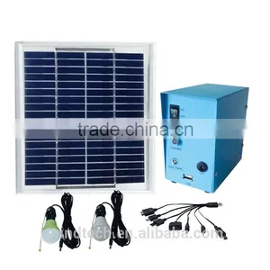 Hot Selling Solar Home Lighting With USB Charge Mobile thumbnail-1