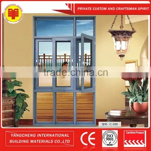 Latest Designs Aluminium Glass Window ISO thumbnail-1