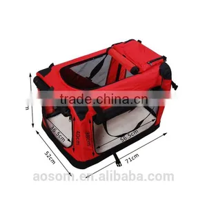 PawHut Red 27 Inch Pet Folding Cage thumbnail-2