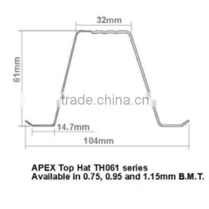 Top Hat / Roof Batten /Roofing Batten a5 thumbnail-3