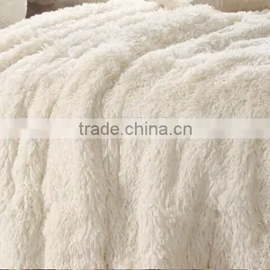 Plain and Hairy Thick Fleece Superior Blanket Fake Fur Blanket thumbnail-4