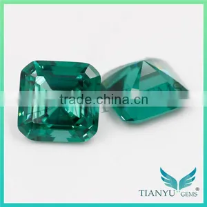 Wholesale Gemstone Jewellery Synthetic #22 Suqare Cut Corner Nano Sital Gems Stone Price thumbnail-3