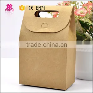 Cheap Customized Kraft Brown Bakery Paper Bag for Food Package thumbnail-4