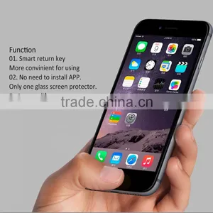 HUYSHE 0.3mm 9H 2.5D Smart Key Tempered Glass Screen Film Protector for IPhone 7 Asahi Glass Toyo AB Glue thumbnail-1