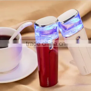 28ml White Datahero USB Rechargeable 3400MAH Handy Facial Steamer / Mist Sprayer thumbnail-1