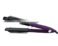 2 in 1 Hair Straightener&Curler Brush thumbnail-1