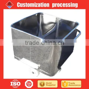 Stainless Steel Dump Buggy Meat Trolley 200L & 300L thumbnail-2
