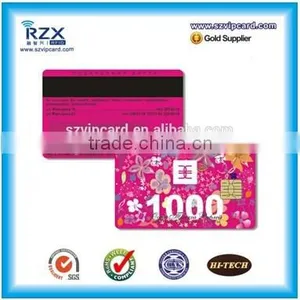 Top Quality CR80 PVC Contact IC Card With AT88SC153 Chip thumbnail-2