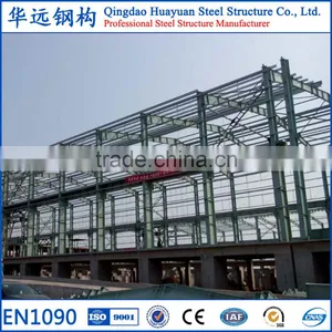 CE ISO Certified Prefabricated Steel Structure Workshop thumbnail-3