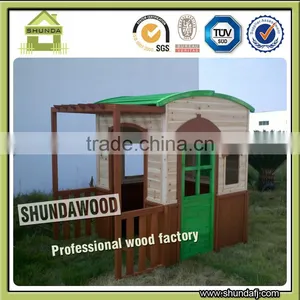SDPH04 Wooden Children Playhouse thumbnail-1