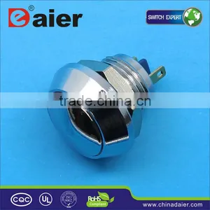 12mm Metal Waterproof Electrical Push Button Switch thumbnail-1