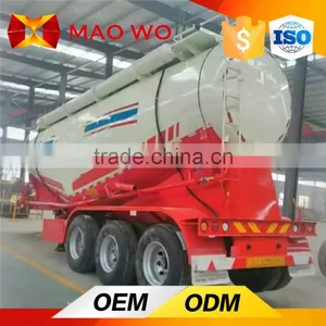 Tri-axle Air Compressor Dry Cement Tanker, Bulk Cement Trailer thumbnail-4
