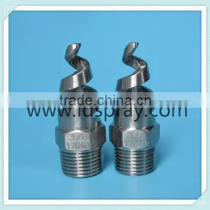 3/8" Stainless Steel SS SPJT Full Cone Spiral Nozzle With 170 Degree(17040) thumbnail-4