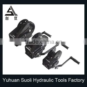 Manufacturing 1200lbs Galvanized Manual Jeep Winch With Strap thumbnail-6