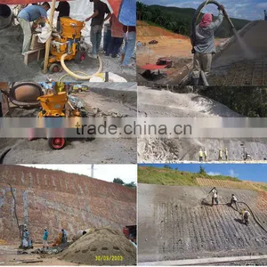 GZ-5A Air Motor Anti-explosion Dry Shotcrete Spray Concrete Gunite Machine thumbnail-6