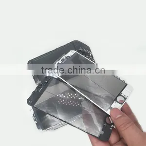 Cold Press Outer Glass With Middle Frame Bezel+OCA+Polarizer For IPhone 6s Assembled thumbnail-1