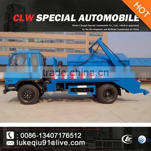 DongFeng FRK 4*2 Swing Arm Rubbish Truck for Sale thumbnail-1