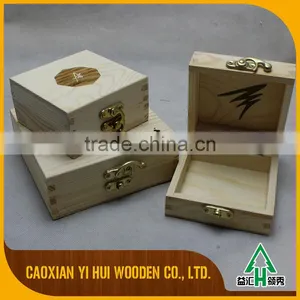 Unfinished Wood Tea Boxes Custom Wood Tea Chest thumbnail-6