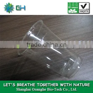 Water Cup 100% Biodegradable Plastic PLA thumbnail-1
