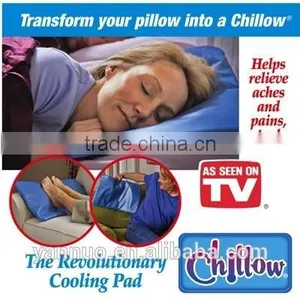 As Seen On TV 2017 Chillow Pillow Ice Gel Cool Water Cooling Memory Pillow thumbnail-1