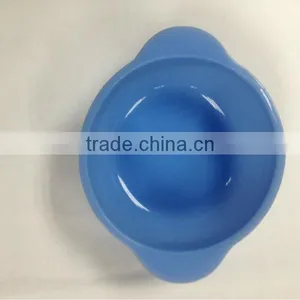 FDA & LFGB Baby Products Silicone Heated Bowl With Handle # thumbnail-1