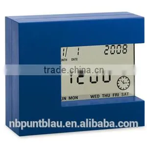Plastic Multifunctional Desk Clock With Transparent Screen thumbnail-2