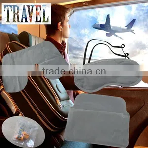 NEW Cheap and Eco-friendly Inflight Sleeping Set Inflatable Travel Neck Pillow thumbnail-1