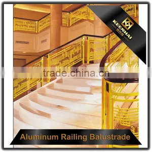 Modern Design Floor Mounting Hand Rail Aluminum Stair Rail thumbnail-1