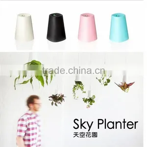 Plastic Sky Planter Creative Decorative Home Mini Sky Garden Flower Pot Beauty Sky Planter thumbnail-3
