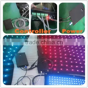 Wholesaler Dmx512 Sewn Rental Curtain Wall Led Backdrop Decoration thumbnail-2